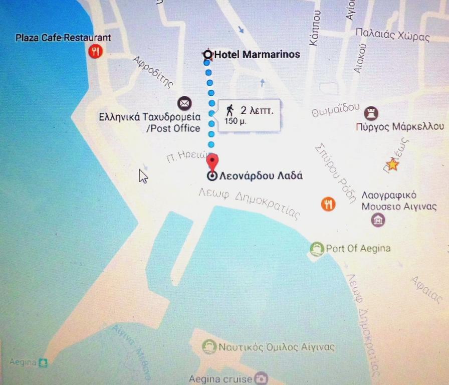 Hotel Marmarinos Aegina Exterior foto